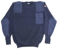 BW Pullover original gebr. blau marine