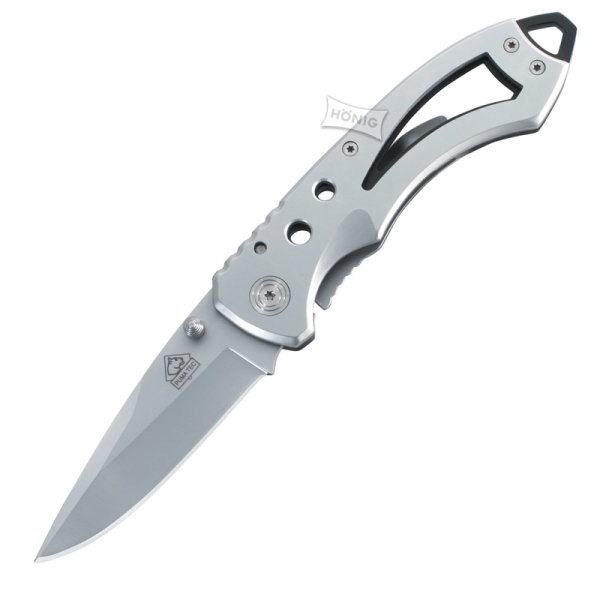 Puma TEC Einhandmesser, Ganzstahl-Messer, AISI 420