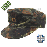 BW Feldmütze Heer flecktarn gebr. 57
