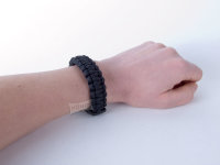 Para Armband 22 mm schwarz