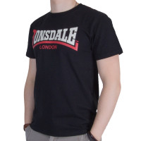 Lonsdale T-Shirt TWO TONE schwarz