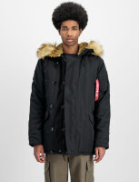 Alpha Fliegerparka Explorer schwarz