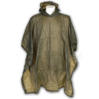 Vinyl Poncho oliv