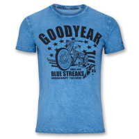 Goodyear T-Shirt WABASH blau