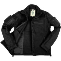 Combat Fleece Weste schwarz