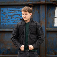 Combat Fleece Weste schwarz