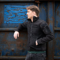 Combat Fleece Weste schwarz