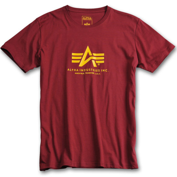 Alpha T-Shirt burgundy