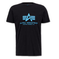 Alpha T-Shirt schwarz/blau