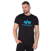 Alpha T-Shirt schwarz/blau