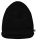 Beanie JOHN Ajour-knit black mit Fleece