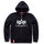 Alpha Basic Zip Hoody schwarz