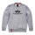 Alpha Basic Sweater grey heather