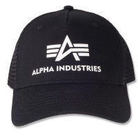 Alpha Trucker Cap schwarz