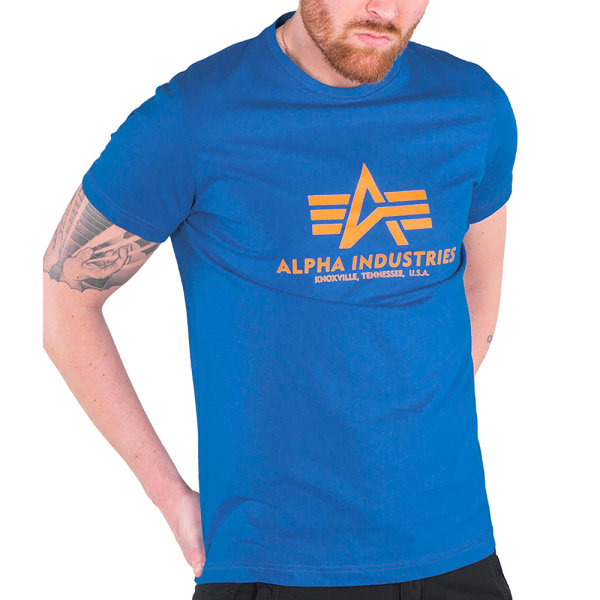Alpha T-Shirt lapis blue