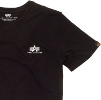 Alpha Basic T Small Logo black