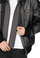 Alpha MA- D-Tec Leather schwarz