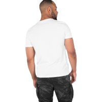 Alpha Basic T Small Logo white