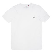 Alpha Basic T Small Logo white