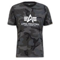 Alpha T-Shirt black camo