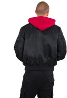 MA-1 D-Tec SE schwarz/rot