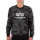 Alpha Basic Sweater black camo