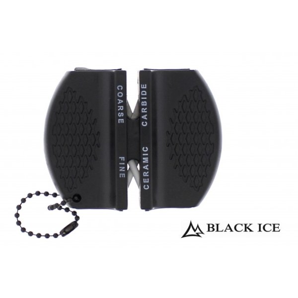 Black Ice Messerschärfer schwarz