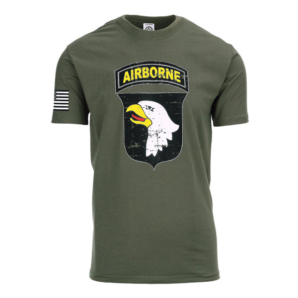 T-Shirt Airborne oliv