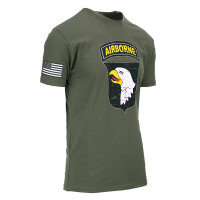 T-Shirt Airborne oliv  L