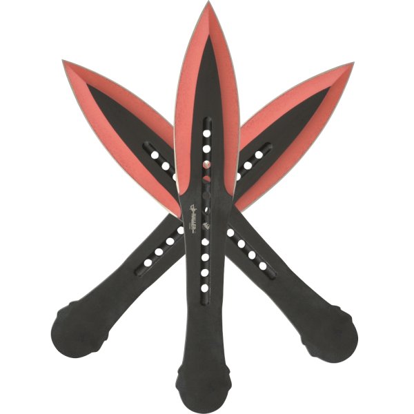 Wurfmesserset  Red Tip 3 tlg