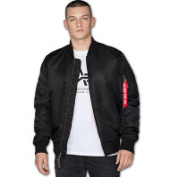 Alpha Industries MA-1 VF 59  LONG schwarz