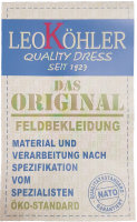 Original Bundeswehr Tropenunterhemd khaki mit Klettstreifen