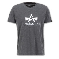 Alpha T-Shirt charcoalheather/white