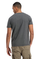 Alpha T-Shirt charcoalheather/white