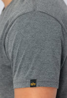 Alpha T-Shirt charcoalheather/white