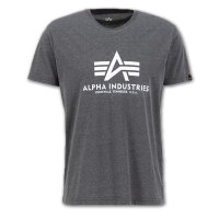 Alpha T-Shirt charcoalheather/white XL