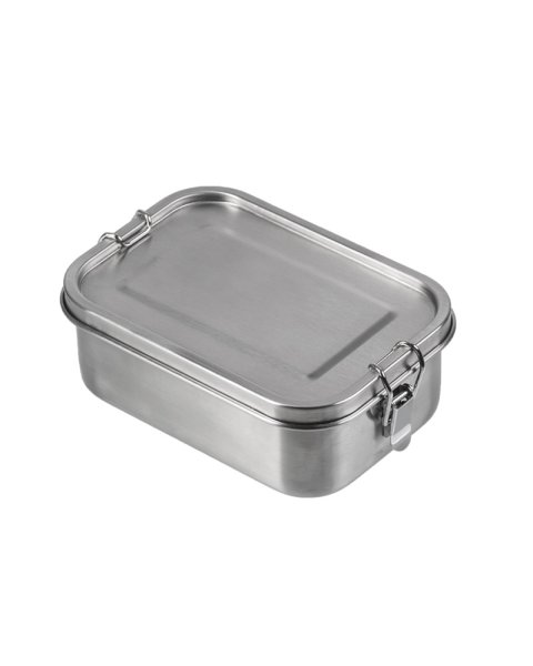 Lunchbox 18 x14 x 6,5 cm Edelstahl mit Dichtung
