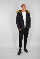 Alpha Fliegerparka Polar Jacket schwarz