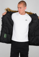 Alpha Fliegerparka Polar Jacket schwarz