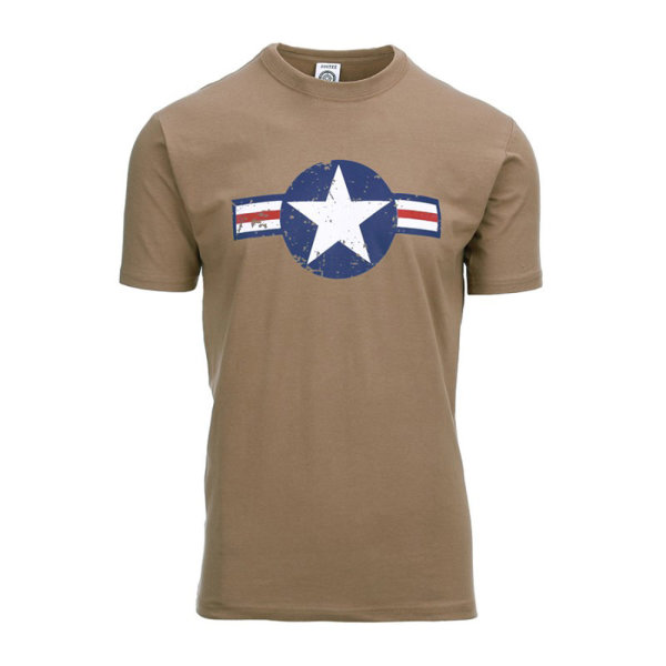 T-Shirt WWII US AirF. Star coyote