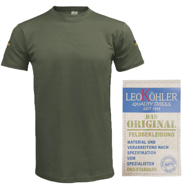 Original Bundeswehr Tropenunterhemd oliv