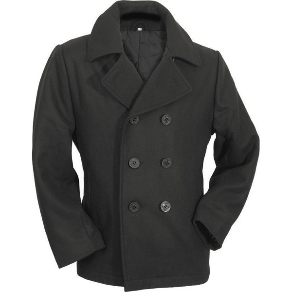 US Marine Jacke  Pea Coat schwarz