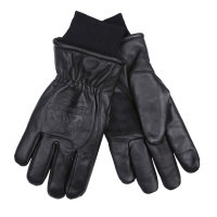 Leder Winterhandschuhe Thinsulate schwarz