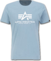 Alpha Basic T-Shirt greyblue