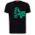 Alpha T-Shirt Half Logo Foam T black/green