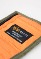 Alpha Geldbeutel "Utility Wallet" sage/orange