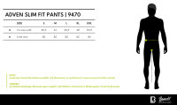 Adven Slim Fit Pants black