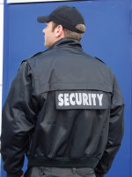 Security Jacke / Weste schwarz