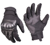 Tactical Gloves Leder Gen II schwarz mit Knöchelschutz