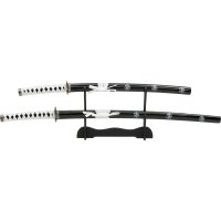 Samuraigarnitur black and white 3tlg.